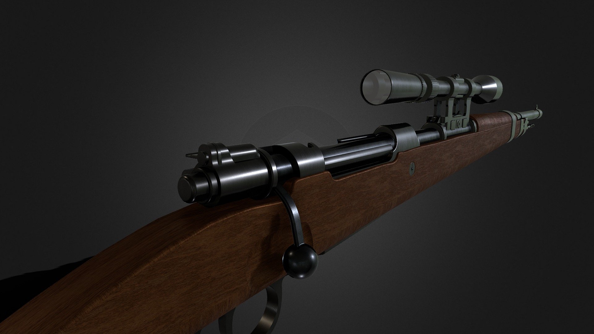 Kar 98 Download Free 3d Model By Eduardo Oliveira Duduoliveira