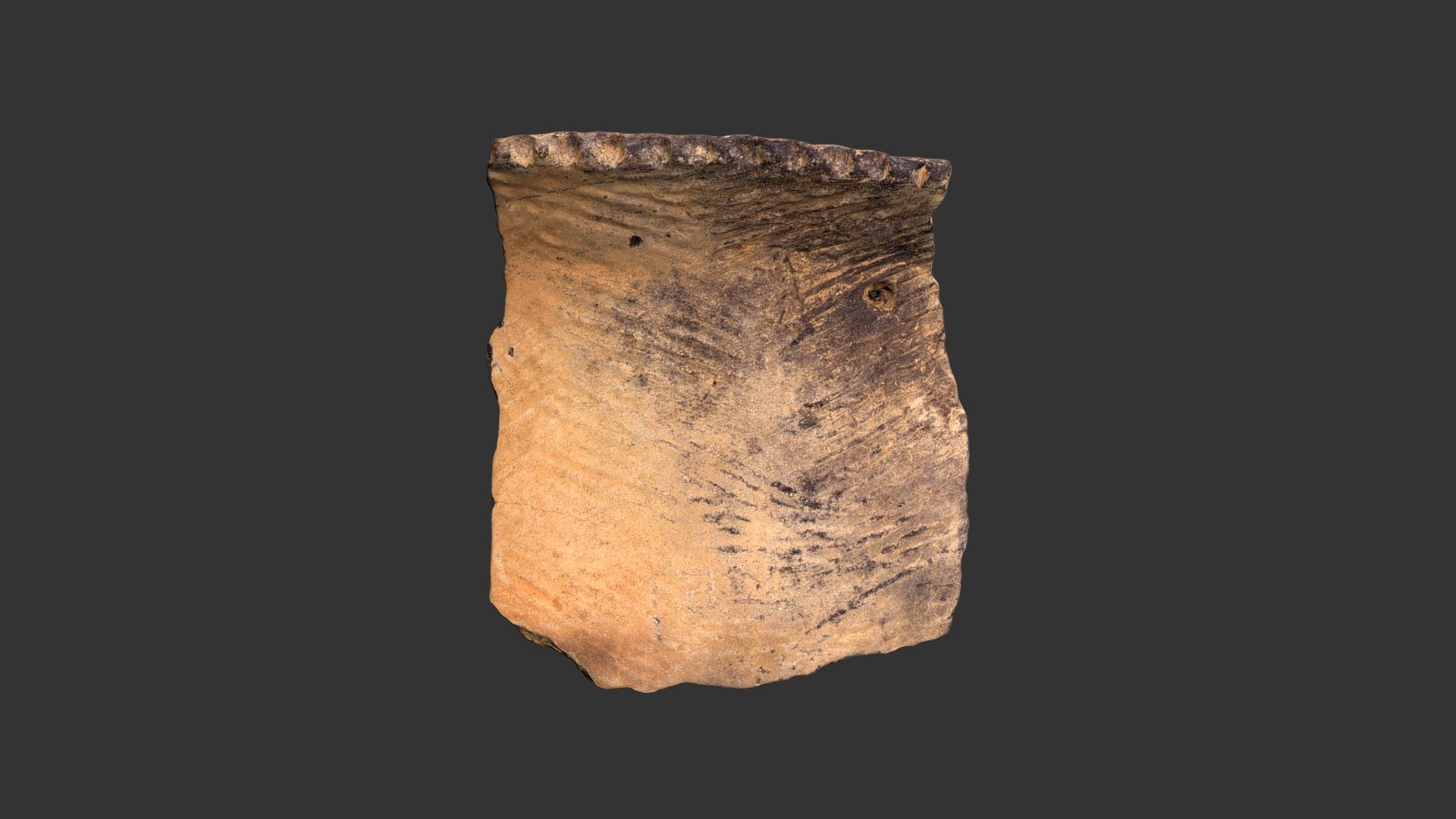 Hillsboro Simple Stamped Jar Rim (2464p4375-2)
