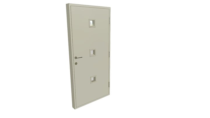 Skrea Stängd 3D Model