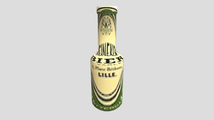 3D_BotolBeer 3D Model