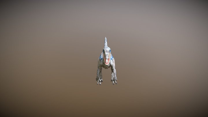 T_ Rex With Rig 3D Model