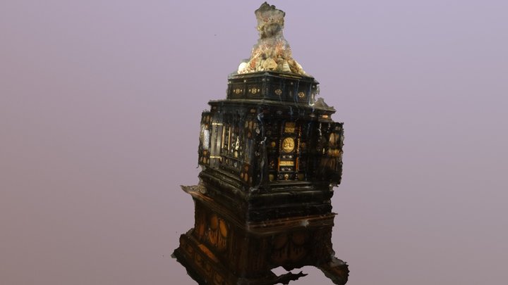 Augsberg Cabinet (Uppsala) 3D Model