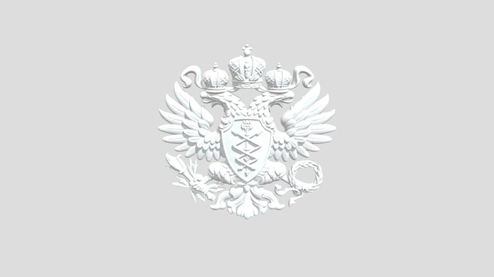 Imperial Electrical Emblem 3D Model