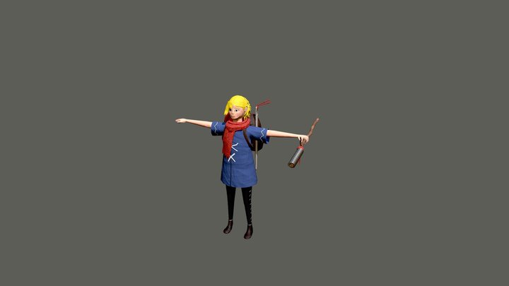 Demi (Character Model) 3D Model