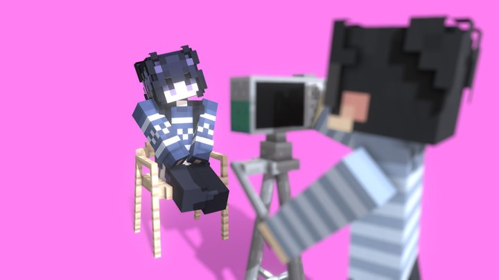 cameraman 3D Model