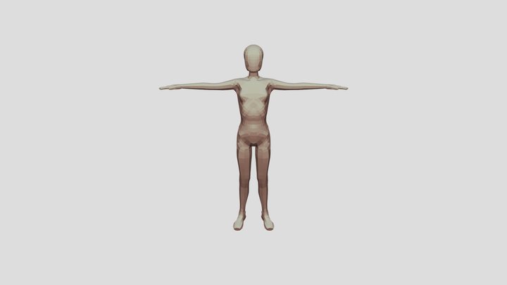 Female_Basemesh 3D Model