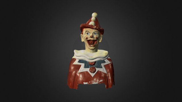 Carnival Clown 3D Model