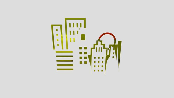 Sunset Buildings – Modelo 3D gratuito STL