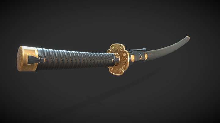 katana 3D Model