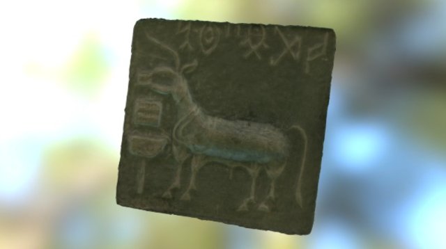 Indus Seal 3D Model