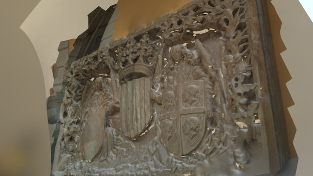 Museo de Zaragoza - Escudo 3D Model