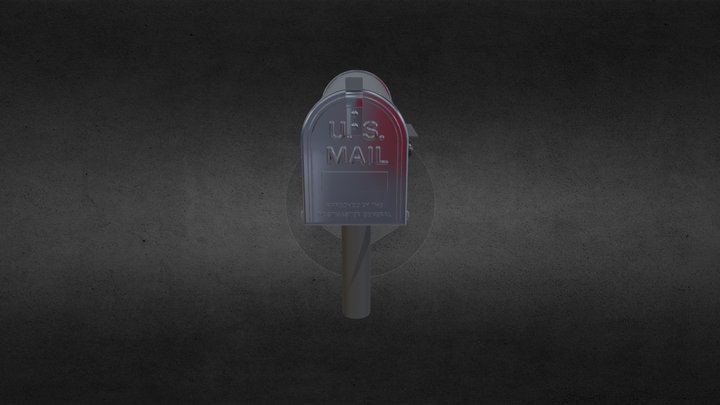 USPS Mailbox 3D Model