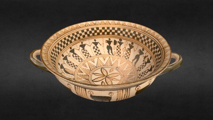 Stemless Kylix reproduction 3D Model
