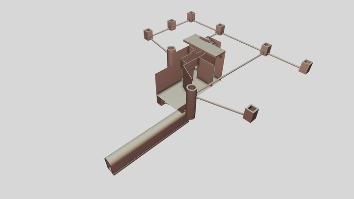 sótano y pocería 3D Model