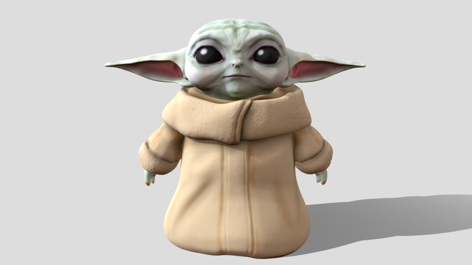 ArtStation - Baby Yoda (Grogu)