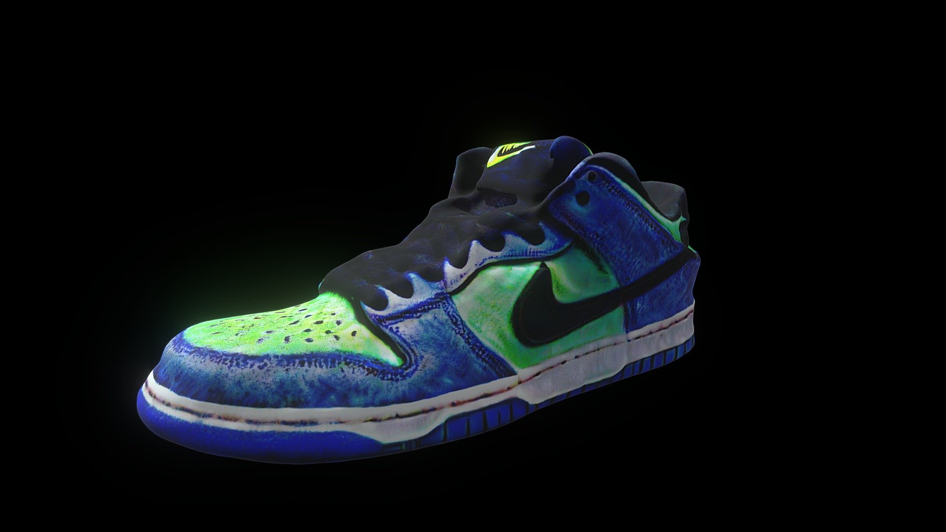 Nike Dunk Shoe - 3D model by Christoph Weiß (@Christophweiss) [fa611a7 ...