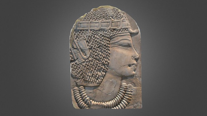 Stele Of Egypte V1 3D Model