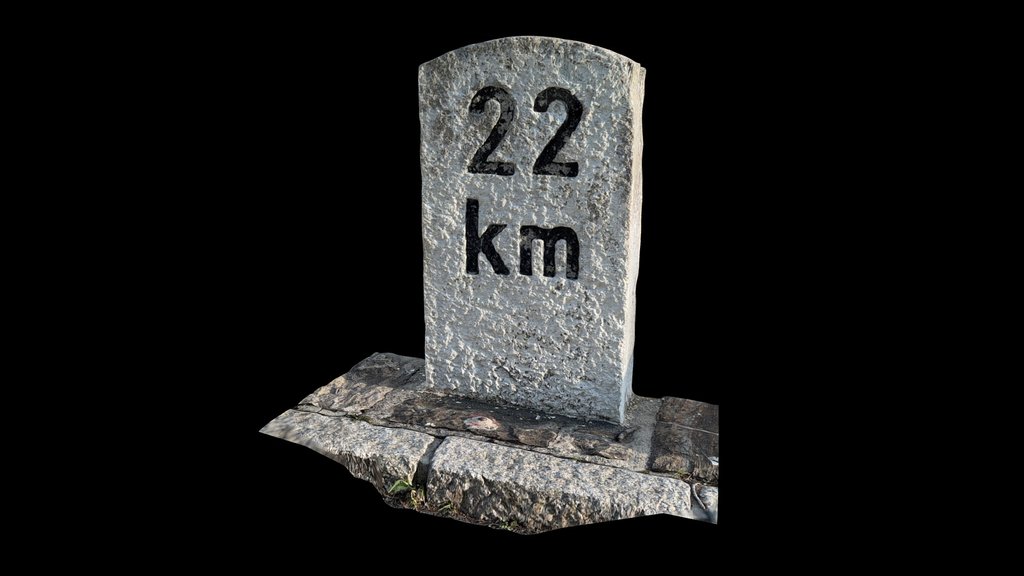 Milestone Innertkirchen - Sustenpass km 22