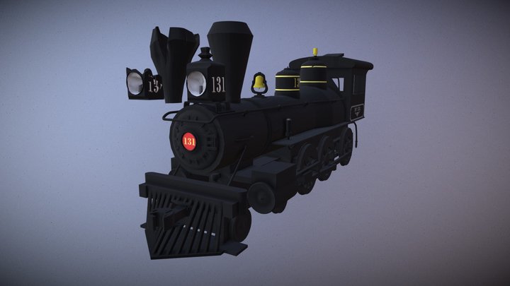 Back To The Future 3 Sierra Railway No.131 - V2 – Free 3D Model STL