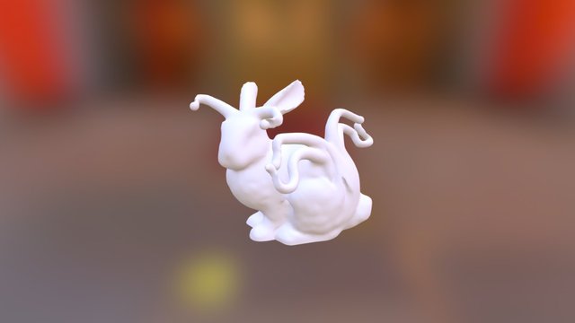巫婆兔1 3D Model