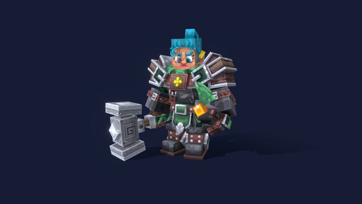 Paladin trainer 3D Model