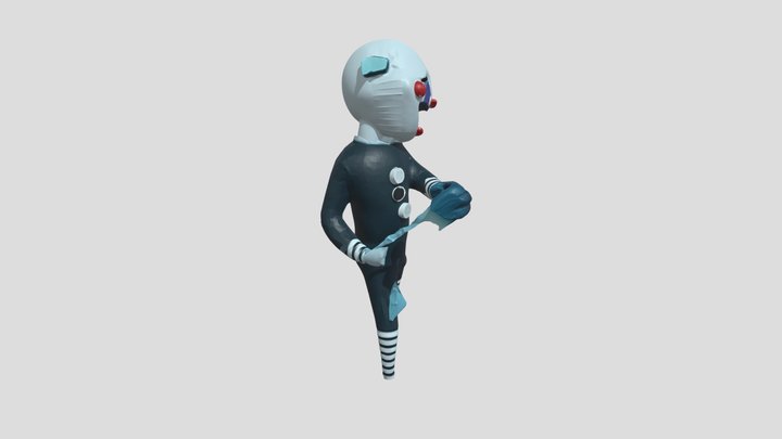 Fnaf 2 movie - Cave entrance puppet 3D Model