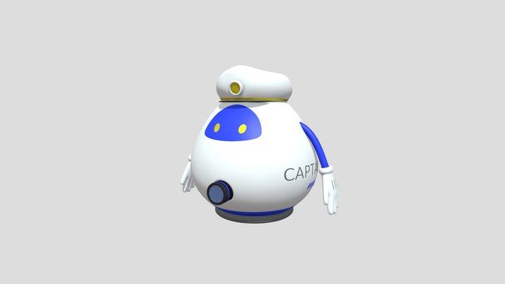 Captain-X 3D Model