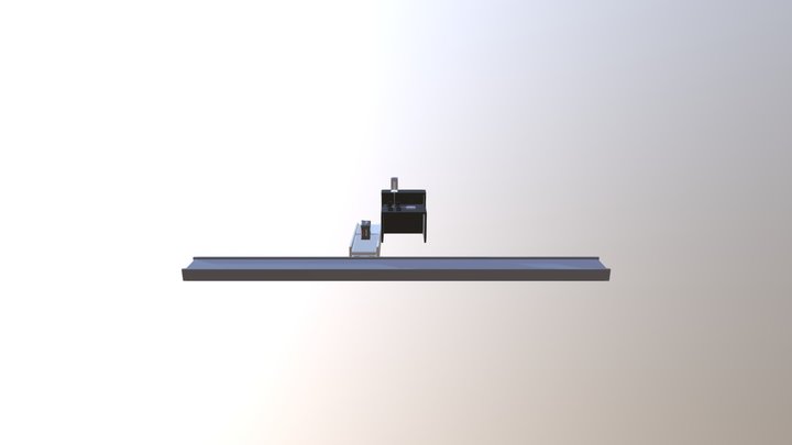 Porter Bag Drop 3D Model