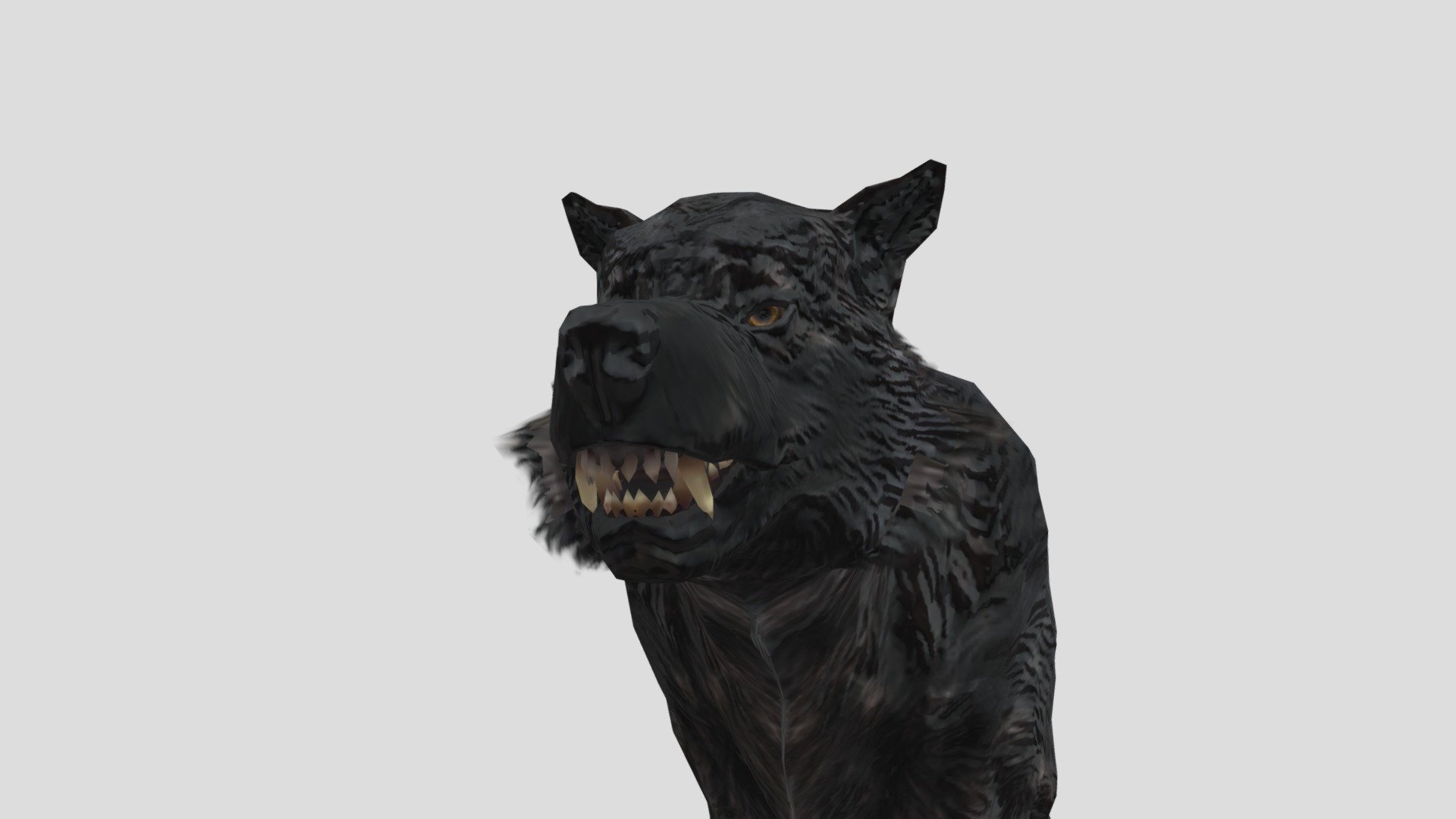 The Elder Scrolls Blades Dire Wolf - Download Free 3D model by ...