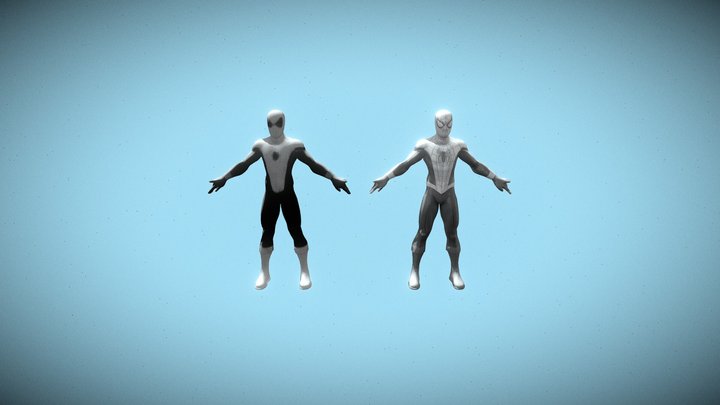 Spidermans maked by ai – Gratis 3D-model STL