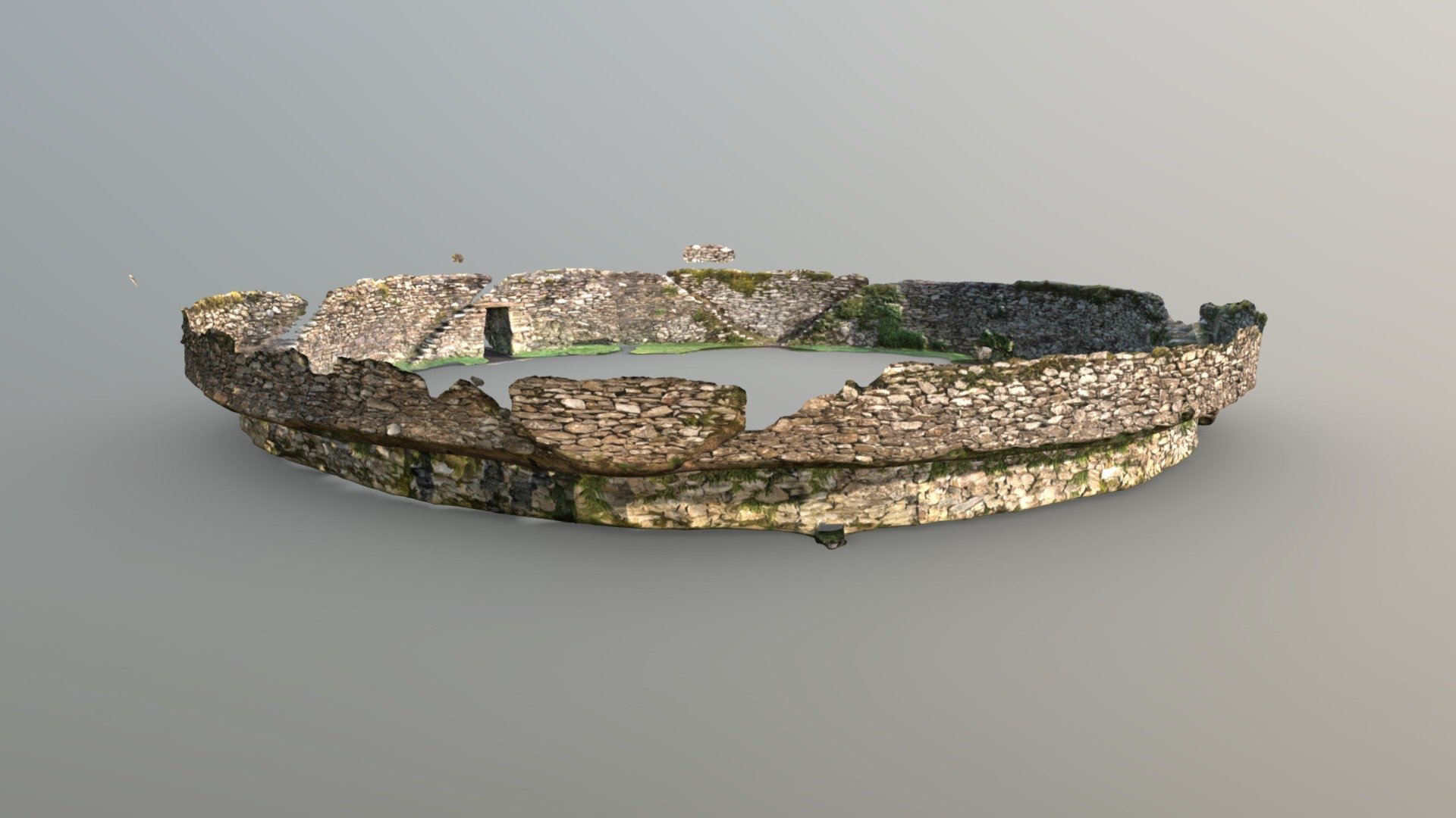 Grianán of Aileach, from the inside