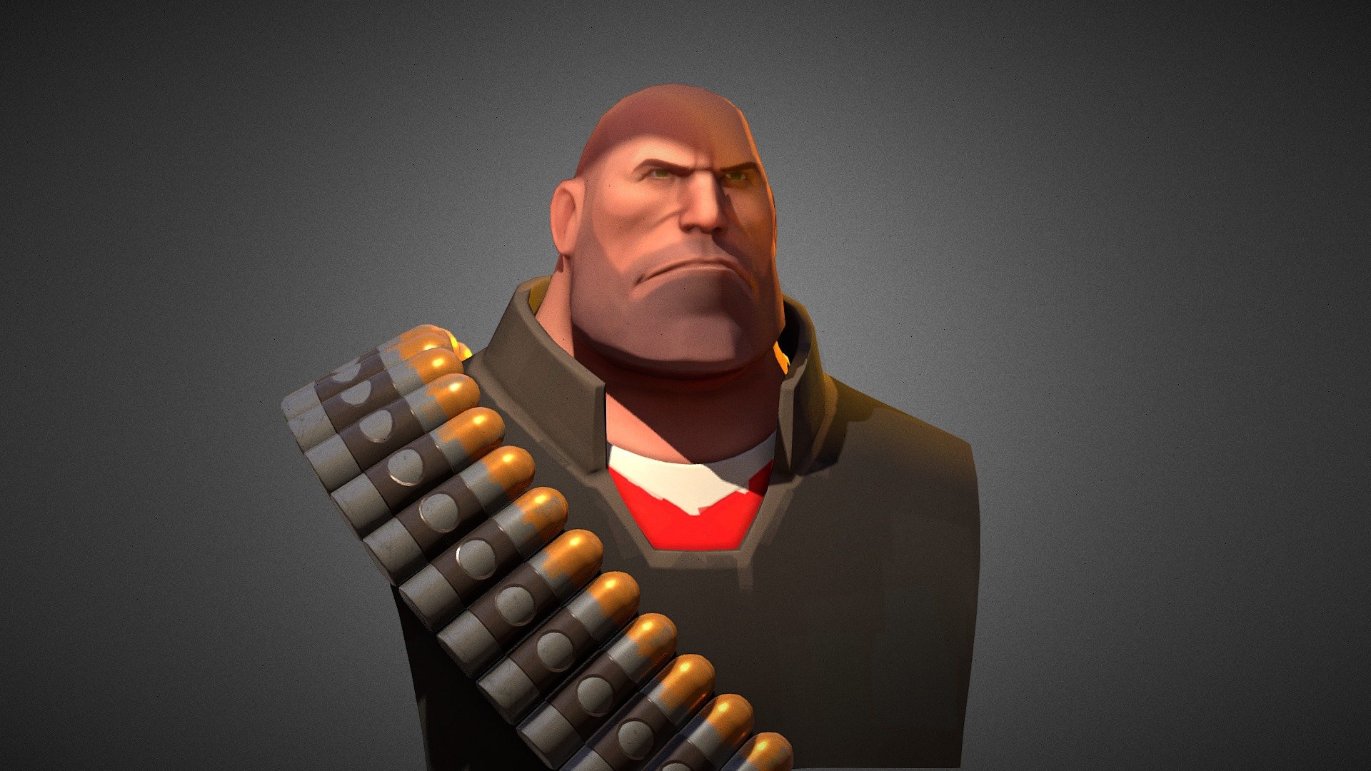 Heavy From Team Fortress 2 3D Model By Spaceparmesan fa676d0 