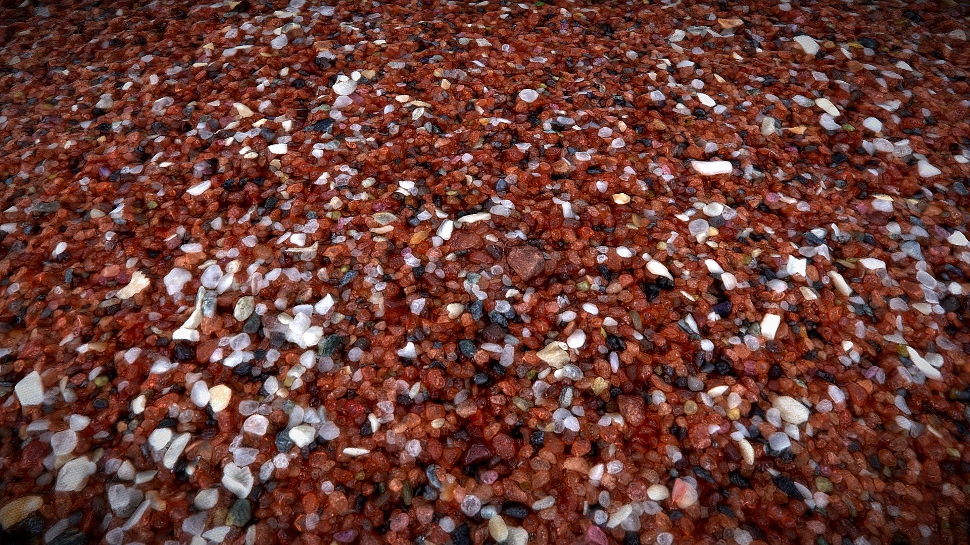 Sand with Garnets and Ilmenite (close-up)