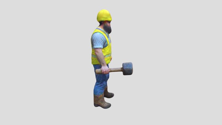Create_a_bricklayer_w_0808192555_preview_fbx 3D Model
