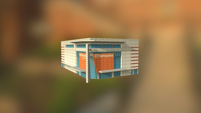 Living Plaza - Semarang Indonesia 3D Model