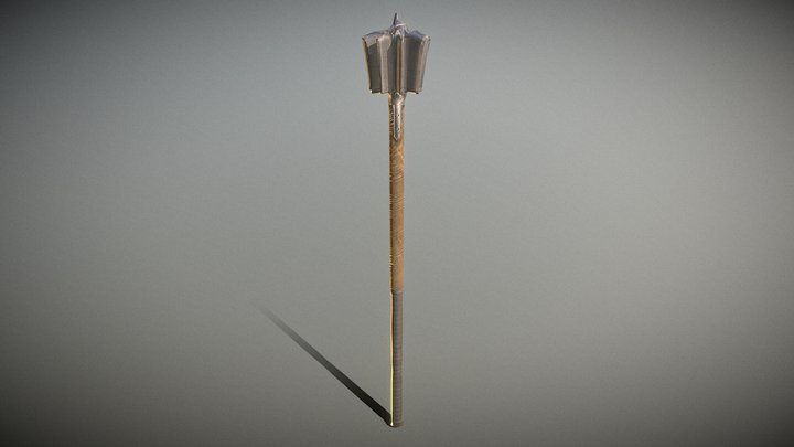 Steel Mace 3D Model