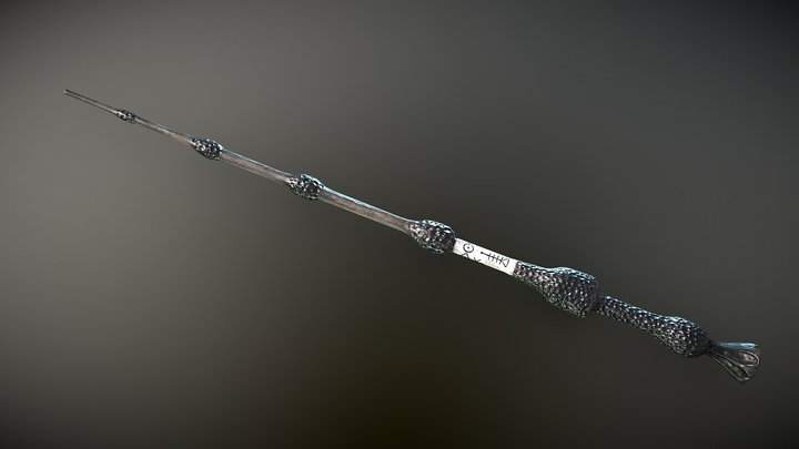 Elder's Wand 3D Model