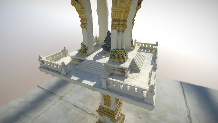Spirit House 3D Model