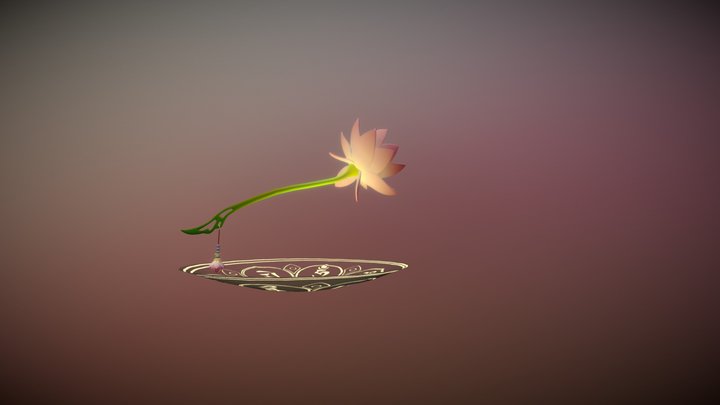 lotus_staff 3D Model