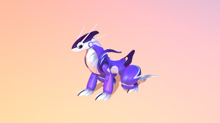 miraidon ride 3D Model