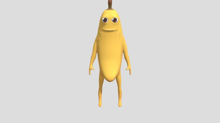 Banana Man! 3D Model