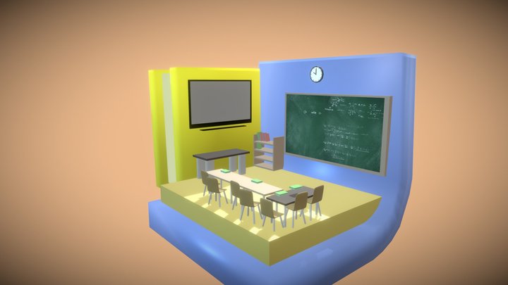 Mathland Interno 3D Model