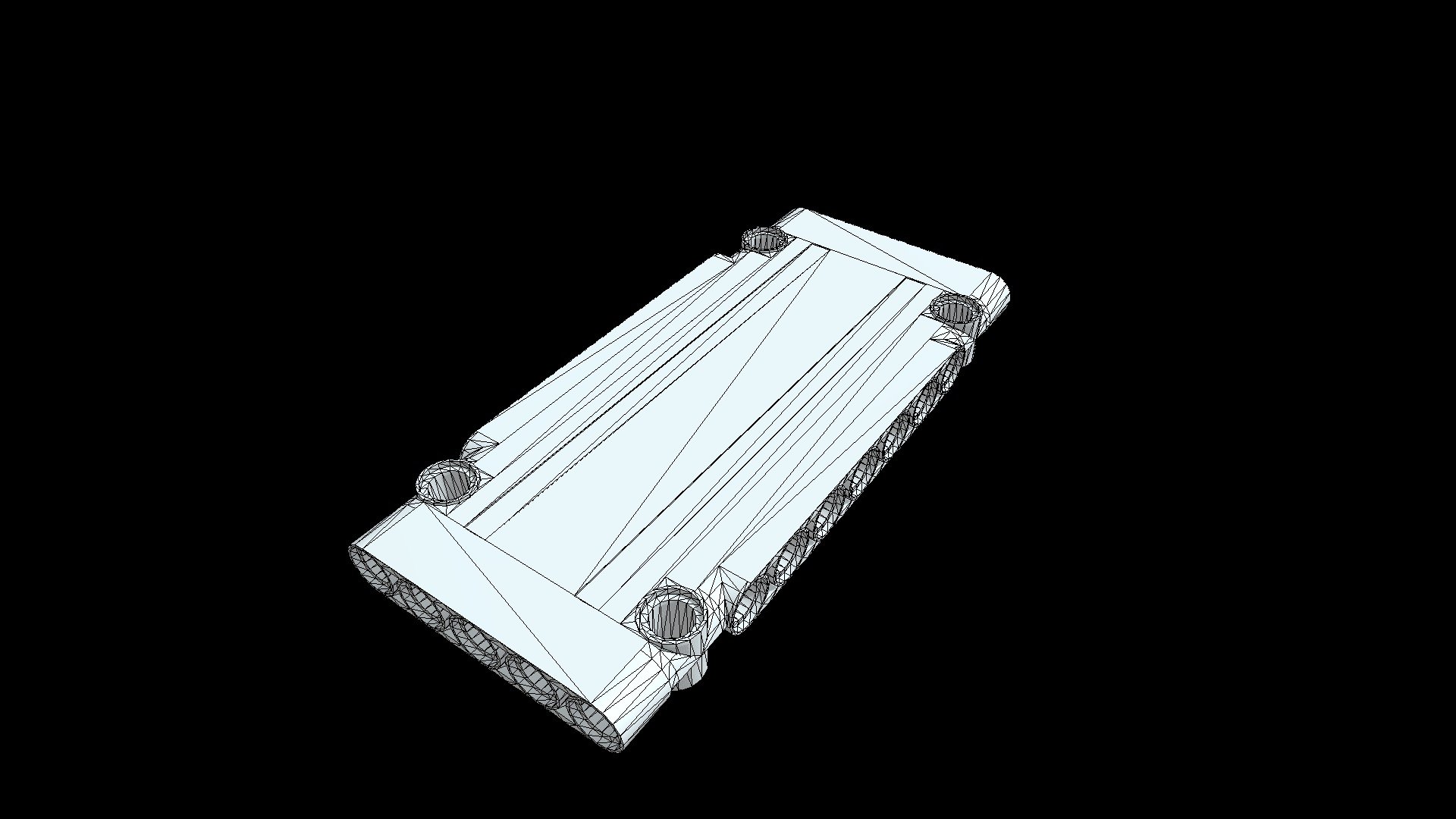 Panel Plate 5 x 11 x 1