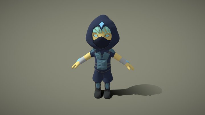 Tiny assassin 3D Model