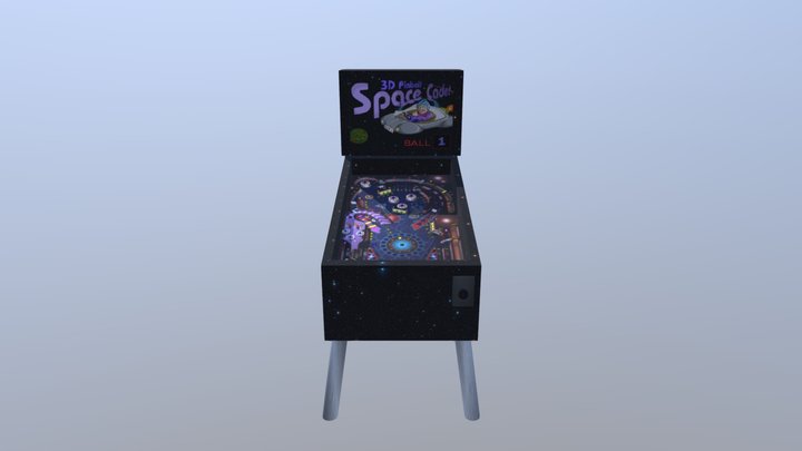 Pinball 3D Model