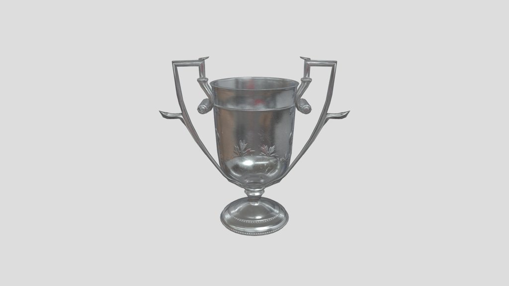 Antique Silver Trophy Goblet
