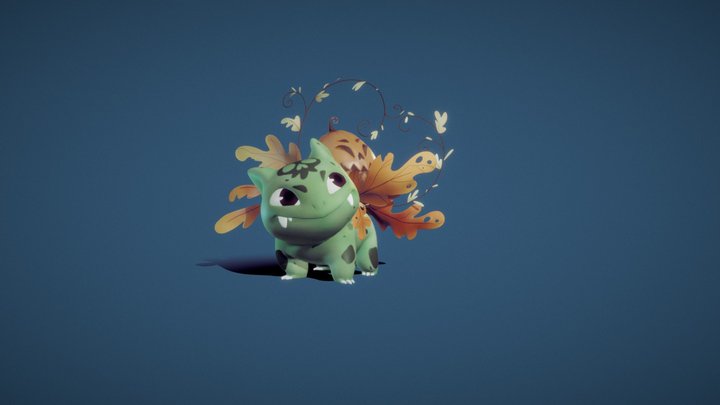 ivysaur 3D Model