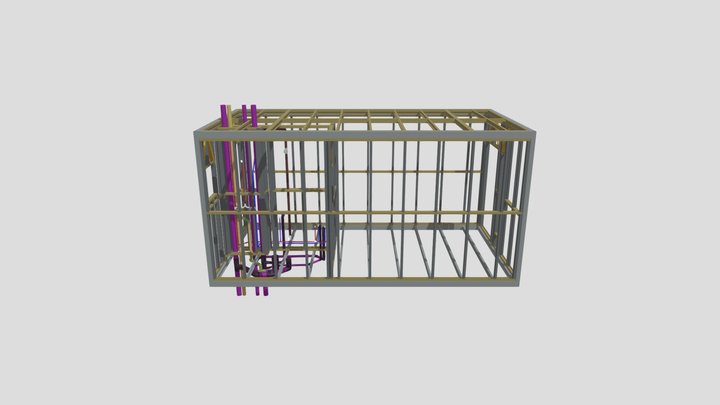 ESCOLA OFF-SITE HIDROSSANITÁRIO PAV SUPERIOR 3D Model