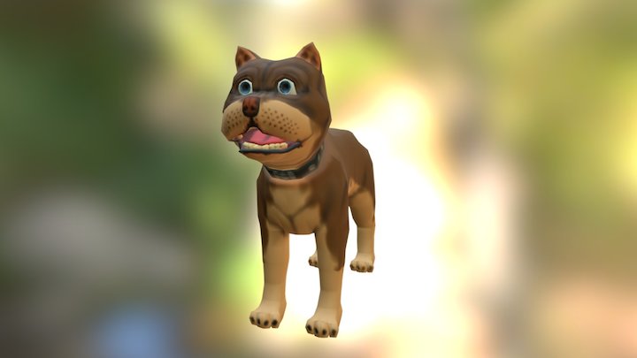 PITBULL !! 3D Model