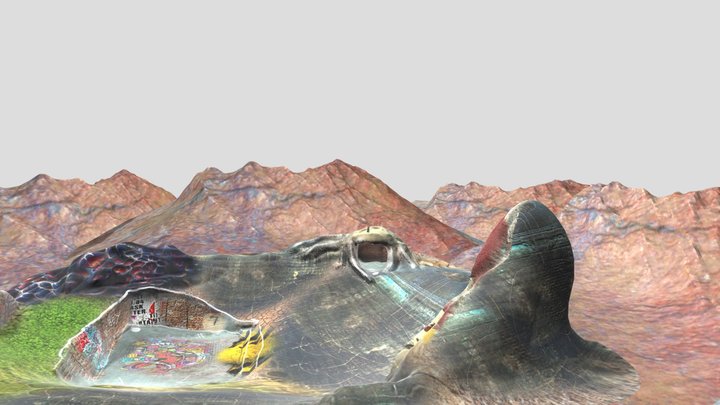MONTAÑAS rosas 3D Model